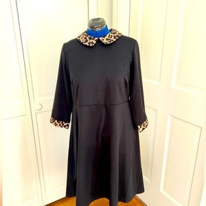 Talbots size 14W black dress